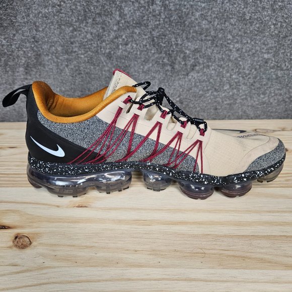 Nike Air Vapormax Run Utility Men's Sz 10.5 Desert Ore Reflect Silver AQ… - Picture 12 of 16